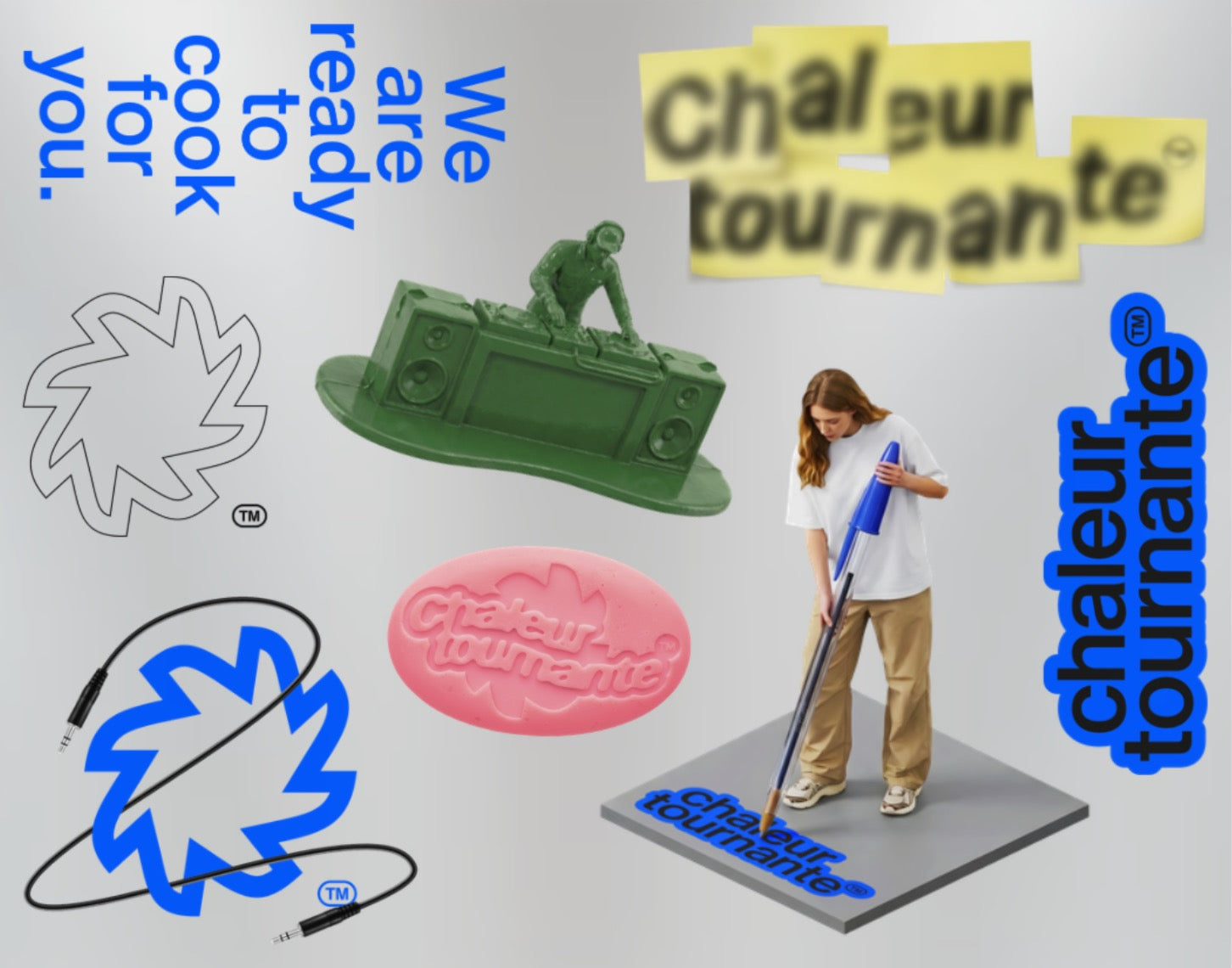 STICKER SET — [CHROME]